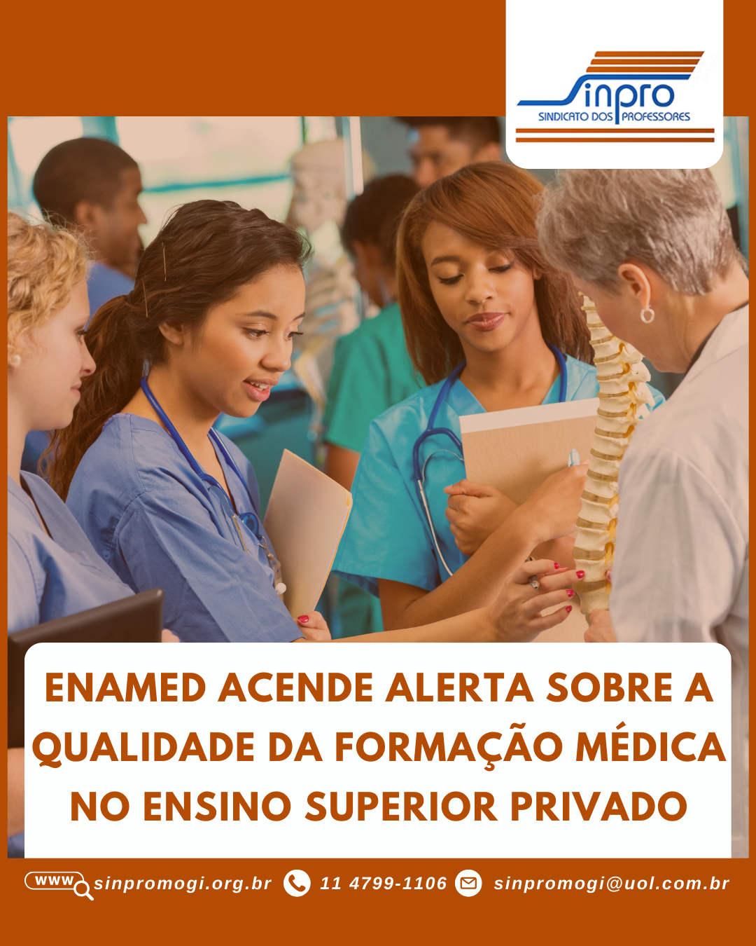 Enamed acende alerta sobre a qualidade da formação médica no ensino ...